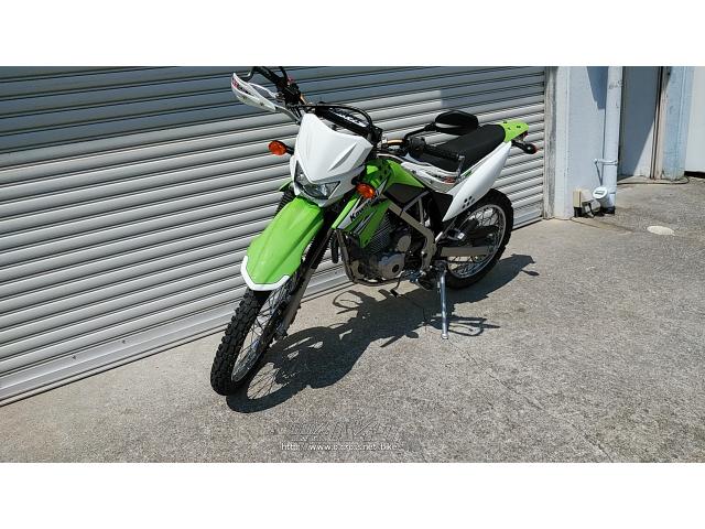 カワサキ KLX125・緑・125cc・ゴヤオート 宜野湾店・4,885km (2023年09