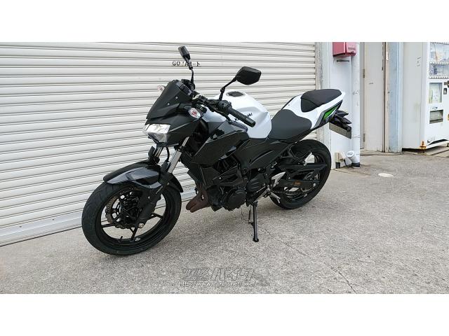 カワサキ Z250・白/黒・250cc・ゴヤオート 宜野湾店・17,300km・保証付・3ヶ月 | 沖縄のバイク情報 - クロスバイク