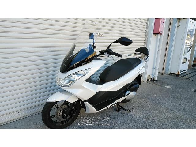 ホンダ PCX125・白・125cc・ゴヤオート 宜野湾店・2,521km・保証付・12ヶ月・10000km | 沖縄のバイク情報 - クロスバイク