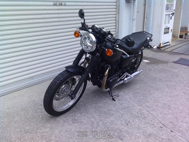 カワサキ W800 STREET・2019(R1)初度登録(届出)年・黒・800cc