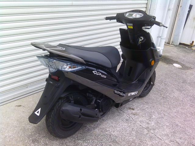 キムコ GP125・2022(R4)初度登録(届出)年・黒・125cc・ゴヤオート 宜野