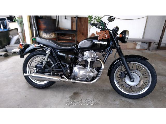 カワサキ W W400 2オーナー車!! カスタムパーツ付き・黒・400cc・バイクショップ WORK-AREA 藏元・11,680km・保証無 |  沖縄のバイク情報 - クロスバイク