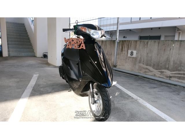 スズキ アドレスV50 本土仕入・沖縄仕様!! サイドスタンド付き・ブラックメタリック・50cc・バイクショップ WORK-AREA  藏元・8,612km・保証付・2ヶ月 | 沖縄のバイク情報 - クロスバイク