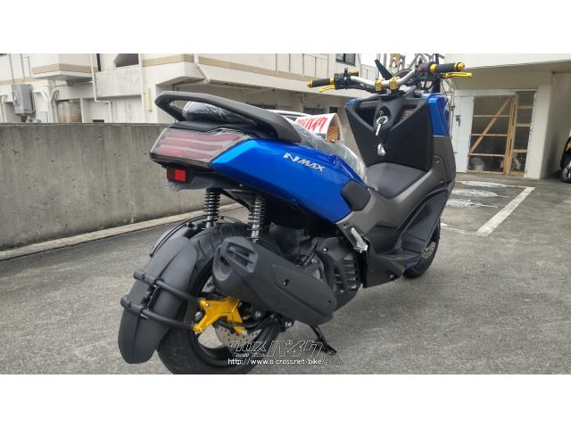 ヤマハ NMAX125 初期型 委託販売 カスタム車!!・メタリック ブルー・125cc・バイクショップ WORK-AREA 藏元・保証無 |  沖縄のバイク情報 - クロスバイク