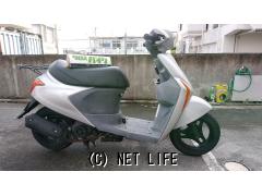 スズキ レッツ5 G 50 低燃費4サイクル!! 警報アラーム付き・シルバー・50cc・バイクショップ WORK-AREA 藏元・疑義車(メーター4桁表示のため)・保証無  | 沖縄のバイク情報 - クロスバイク