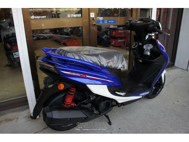 ヤマハ シグナス X SR 125 4型 新車・ブルー・125cc・株式会社 花城モータース・保証付・24ヶ月・距離無制限 | 沖縄のバイク情報 -  クロスバイク