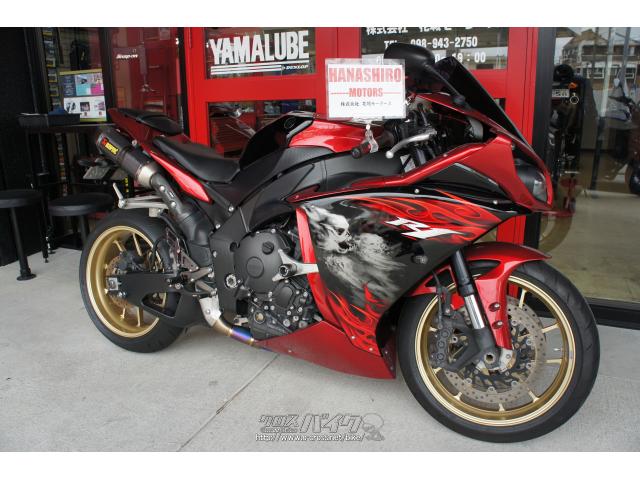 ヤマハ Yzf R1 1000 中古車 プレスト正規車 店頭在庫有 11 H23 年式 レッド 1000cc 株式会社 花城モータース 33 009km 保証付 3ヶ月 3000km 沖縄のバイク情報 クロスバイク