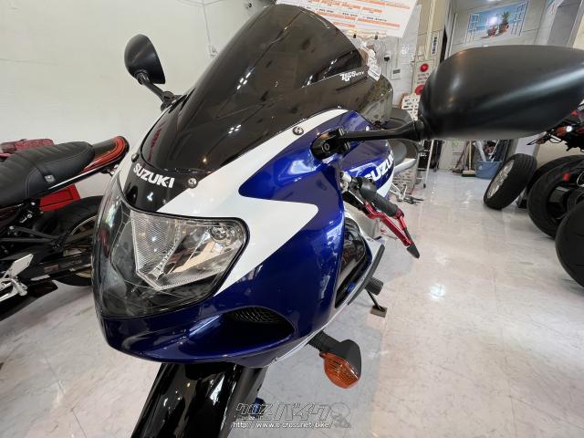 スズキ GSX-R1000・2002(H14)初度登録(届出)年・青/白・1000cc・バイク