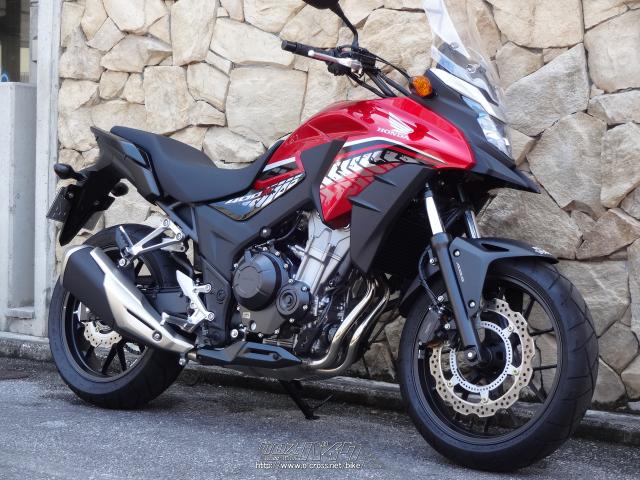 ホンダ 400x 400 レンタルアップしました 17 H29 年式 レッド 400cc モトフリークウイリー 那覇店 16 100km 保証付 12ヶ月 沖縄のバイク情報 クロスバイク