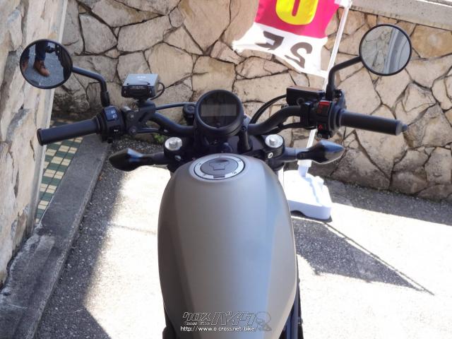 ホンダ レブル 500 18 H30 年式 マッドブラック 471cc モトフリークウイリー 那覇店 12 500km 保証付 12ヶ月 沖縄のバイク情報 クロスバイク