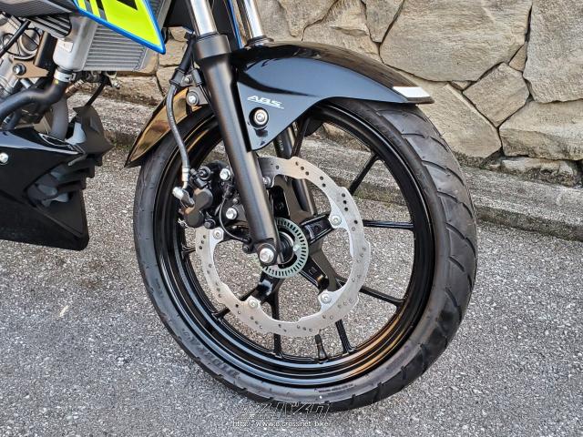 スズキ GSX-S125 ABS・2021(R3)初度登録(届出)年・ブルー/ブラック