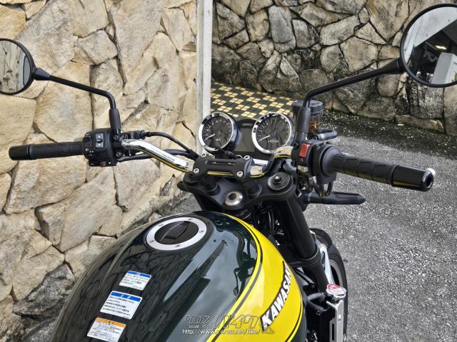 22IM FLY INISS クロスバイク ブラック/イエロー カワサキ Z 900 RS・2024(R6)初度登録(届出)年・グリーン