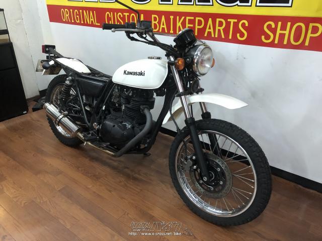 カワサキ 250TR・白・250cc・RED STAGE・9,426km・保証無 (2020年12月  