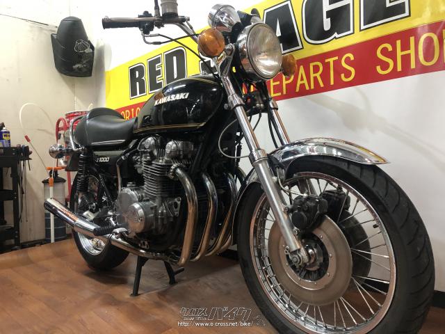 カワサキ Z 1000・ブラック・1000cc・RED STAGE・85,283km・保証