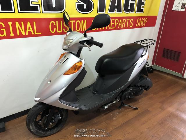 スズキ アドレスV125・シルバー・125cc・RED STAGE・29,862km・保証付  