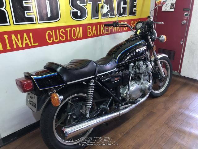 スズキ GS750 E・1978(S53)初度登録(届出)年・黒・750cc・RED STAGE・29