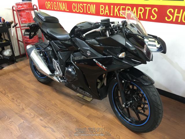 スズキ GSX-R250・ブラック・250cc・RED STAGE・7,643km・保証無