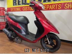 スズキ アドレスV50・赤メタリック・50cc・RED STAGE・11,273km・保証