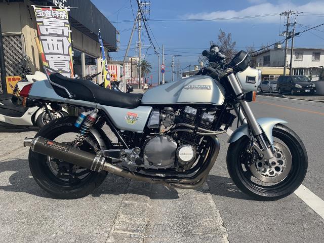 スズキ GSX1100 E ウシ・ブルー・1100cc・【閉店】沖縄ライカムレンタカー・減算車・保証無 | 沖縄のバイク情報 - クロスバイク