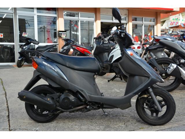 スズキ アドレスV125 G 社外リアサスペンション・ガンメタ