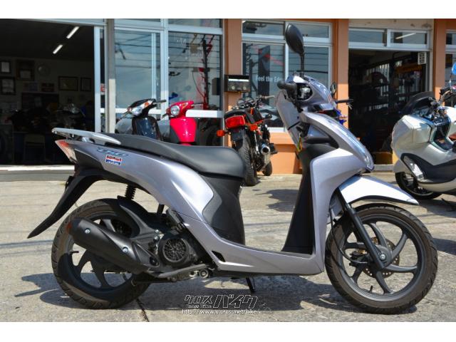 大き過ぎず小さ過ぎずのサイズに、大径ホイールの組み合わせが特徴。 ホンダ ディオ110