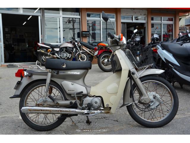 ホンダ スーパーカブ 90 カスタム 新品リアキャリア バスケット シルバー 90cc Bike Shop Unite 5 911km 保証付 3ヶ月 00km 沖縄のバイク情報 クロスバイク