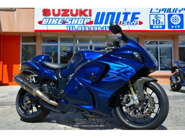 スズキ GSXハヤブサ 1300 ゲイルホイール ヨシムラトライオーバル・ブルー・1300cc・BIKE SHOP  UNITE・14,783km・保証付・3ヶ月・2000km | 沖縄のバイク情報 - クロスバイク