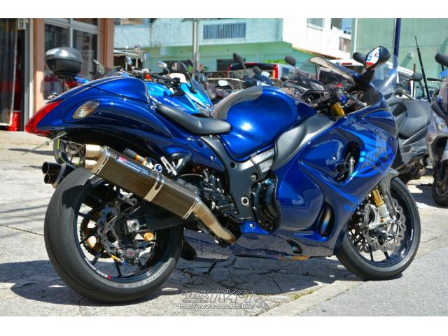 スズキ GSXハヤブサ 1300 ゲイルホイール ヨシムラトライオーバル・ブルー・1300cc・BIKE SHOP  UNITE・14,783km・保証付・3ヶ月・2000km | 沖縄のバイク情報 - クロスバイク