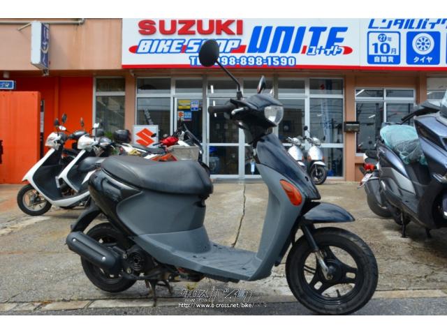 スズキ レッツ4・ブラック・50cc・BIKE SHOP UNITE・疑義車(4桁メーターの為走行距離不明としています。)・保証付・1ヶ月・1000km  | 沖縄のバイク情報 - クロスバイク