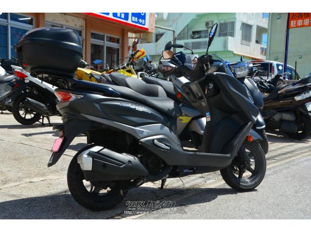 125ccとしては大き目でカッコイイスタイリング♪ スズキ バーグマン125