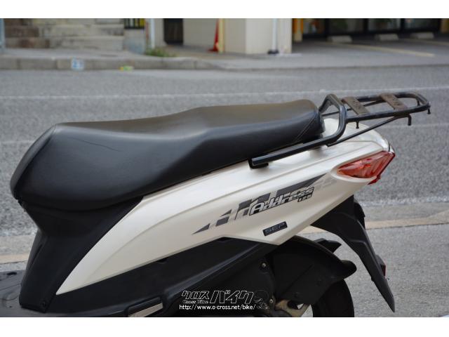 スズキ アドレス125 DT11A ワンオーナー ノーマル・ホワイト・125cc・BIKE SHOP  UNITE・22,999km・保証付・3ヶ月・2000km | 沖縄のバイク情報 - クロスバイク