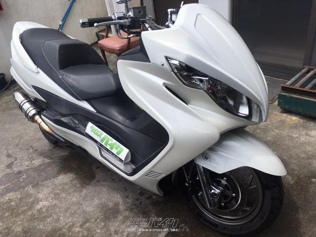 スズキ スカイウェイブ250 Ss 白 250cc Auto Salon Good Wave 9 900km 保証付 2ヶ月 沖縄のバイク情報 クロスバイク