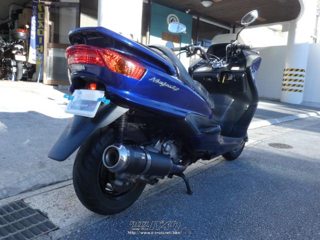 ヤマハ マジェスティ250 5連メーターSG03J・委託車両・青・250cc  