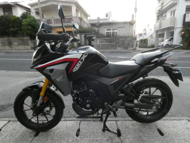 ホンダ CB CB200X 新車同様、走行1250Km、キャンプ用ビックBOX付き(55L)・ブラック・200cc・バイクショップYK・1,250km・保証無  | 沖縄のバイク情報 - クロスバイク