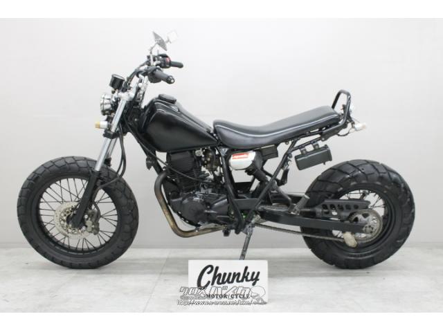 ヤマハ TW 200・ブラック・200cc・Chunky・減算車(メーター改竄のため