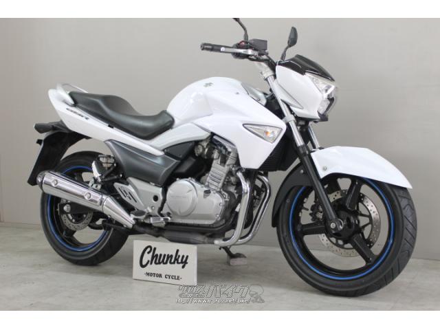 スズキ GSR250・ホワイト・250cc・Chunky・20,481km | 沖縄のバイク 