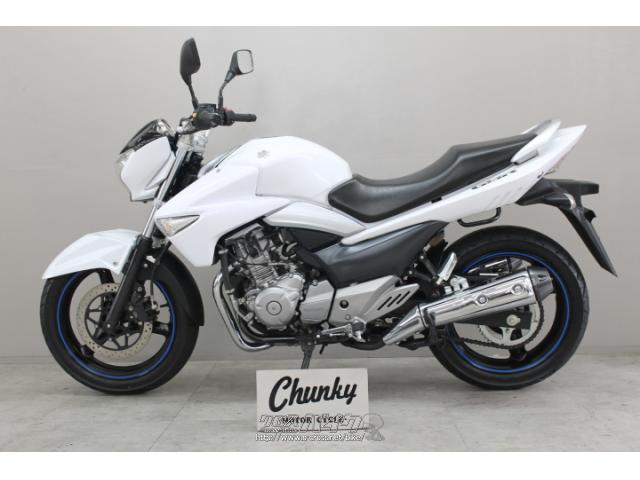 スズキ GSR250・ホワイト・250cc・Chunky・20,481km | 沖縄のバイク 