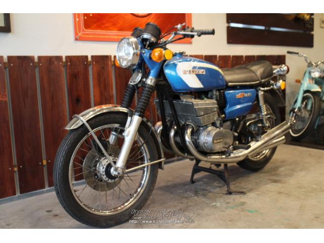 スズキ GT380・1973(S48)初度登録(届出)年・ブルーII・380cc