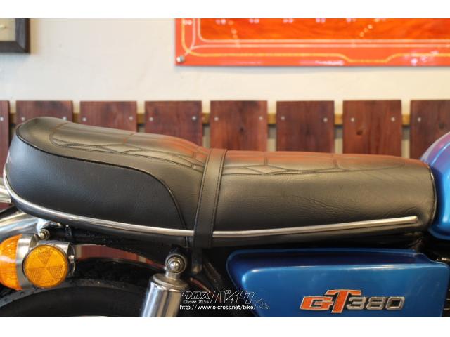 こ*ま様 gt380 ガソリンタンク 全年式対応 スズキ GT380・1973(S48)初度登録(届出)年・ブルーII・380cc