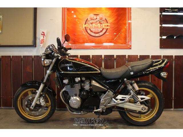 カワサキ ゼファー 400 χ・2002(H14)初度登録(届出)年・ブラック・400cc・株式会社KMC  沖縄店・減算車(メーター交換のため)・保証無 | 沖縄のバイク情報 - クロスバイク