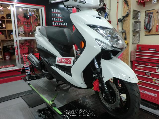 ヤマハ シグナス X SR 125・白・125cc・M.Eガレージ・3,338km・保証付・2ヶ月 | 沖縄のバイク情報 - クロスバイク