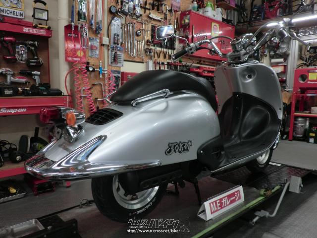 ホンダ ジョーカー 50・シルバー・50cc・M.Eガレージ・8,064km・保証無