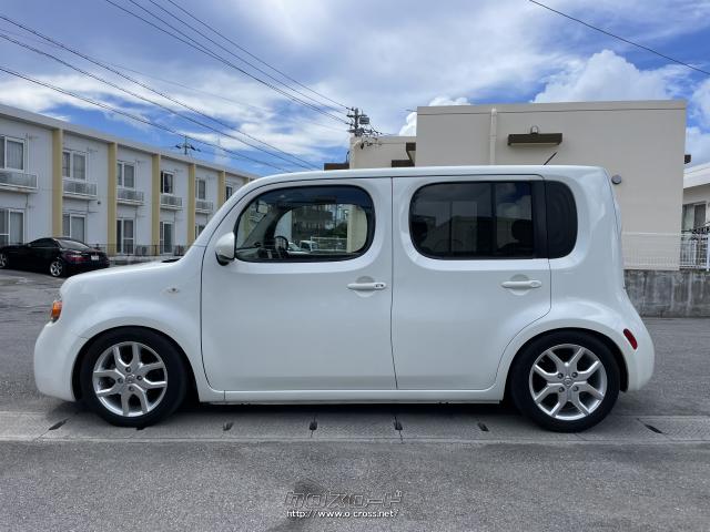 日産 キューブ cube パールホワイトH24年式