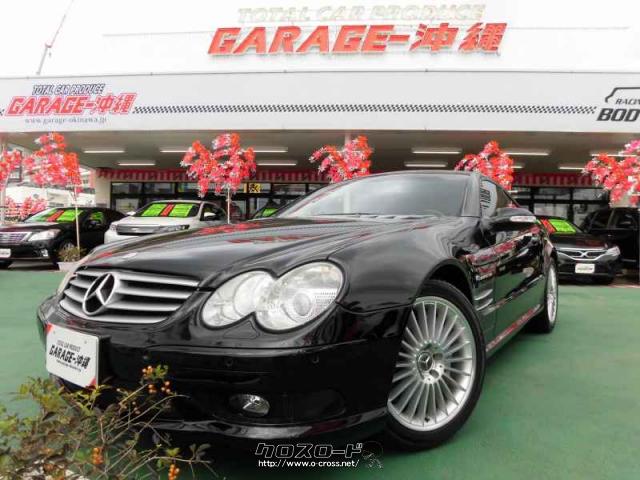 メルセデス ベンツ Slクラス V8 Amg コンプレッサー 500馬力 当店お客様買い替え下取り禁煙車 03 H15 年式 ブラックm 5400cc Garage 沖縄 琉大前本店 4 5万km 保証無 沖縄の中古車情報 クロスロード