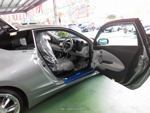 ホンダ Cr Z 1 5アルファー Hddナビ ワンセグ キセノン バックカメラ 無限フルエアロ 足廻り禁煙車の屋根下保管車 10 H22 年式 グレー 1500cc Garage 沖縄 琉大前本店 4 3万km 保証付 3ヶ月 5千km 沖縄の中古車情報 クロスロード
