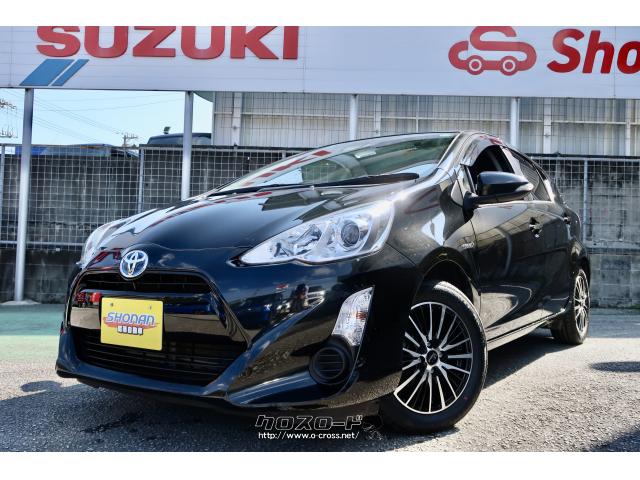 トヨタ アクア Gブラック☆レザーセレクション 新品15インチアルミ付き 