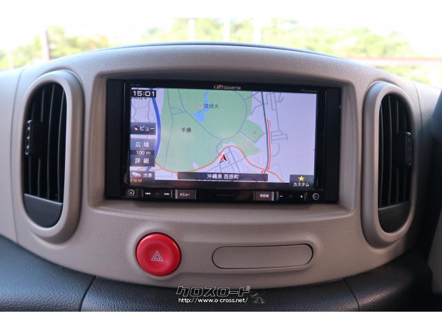 日産 キューブ 15X 特別仕様車/レザーシート内装 ナビ TV バック
