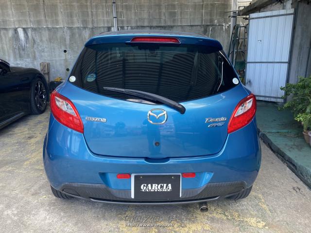 マツダ デミオ SKYACTIVパッケージ1・2012(H24)年式・スカイブルー