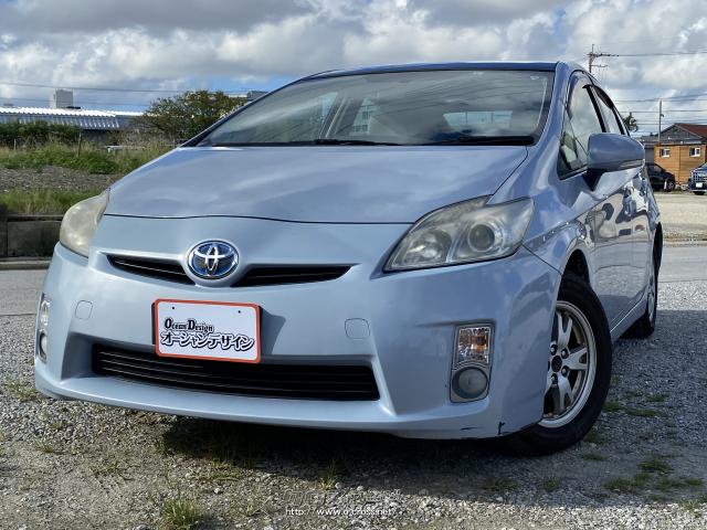 トヨタ プリウス 保証付き 自社ローン対応 S 検2年 Etc ナビ Tv サンルーフ 09 H21 年式 ライトブルー 1800cc オーシャンデザイン 沖縄店 株式会社 Aozora Company 11 9万km 保証付 12ヶ月 距離無制限 沖縄の中古車情報 クロスロード
