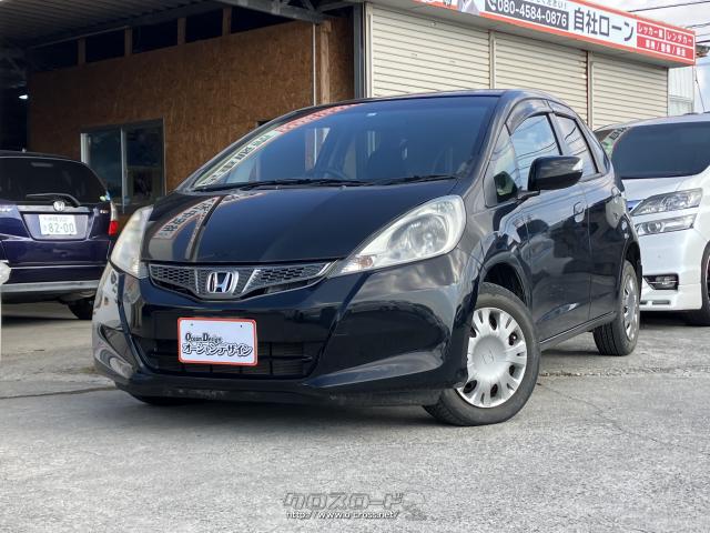 ホンダ フィット 保証付き 自社ローン対応 G 10thアニバーサリー 検2年付き 11 H23 年式 ブラック 1300cc オーシャンデザイン 沖縄店 株式会社 Aozora Company 7 6万km 保証付 12ヶ月 距離無制限 沖縄の中古車情報 クロスロード